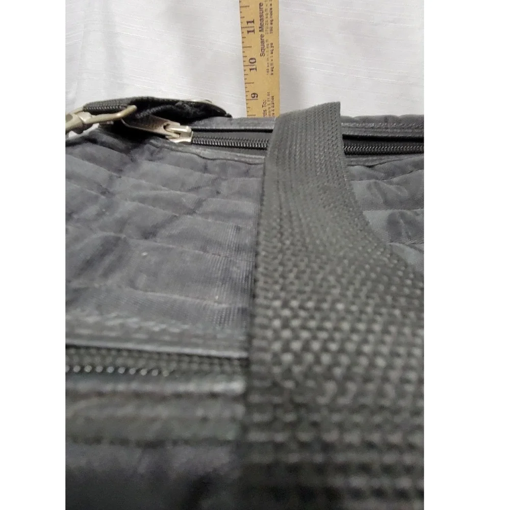 Pet Carrier Sherpa Ultimate On-the-Go Rolling Black Mesh Quilted Small Dog Cat